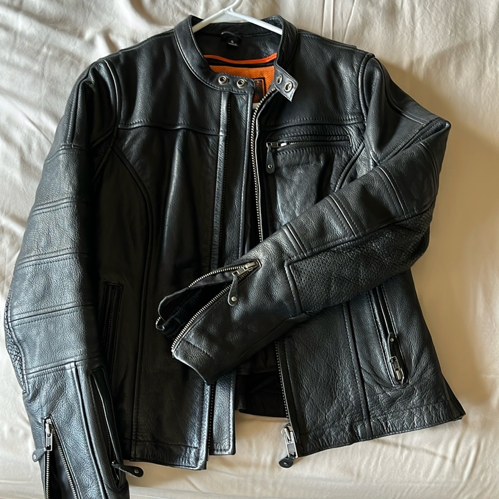 First Classics Leather Motorcycle Jacket